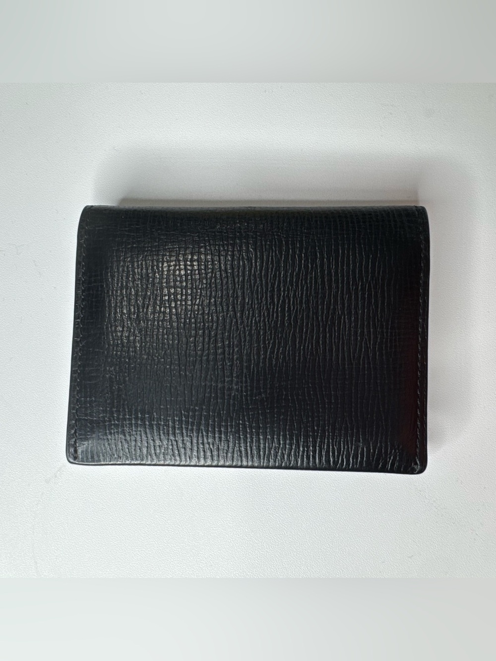 Tumi Black Textured Leather Bi-Fold Wallet - Picture 9 of 10